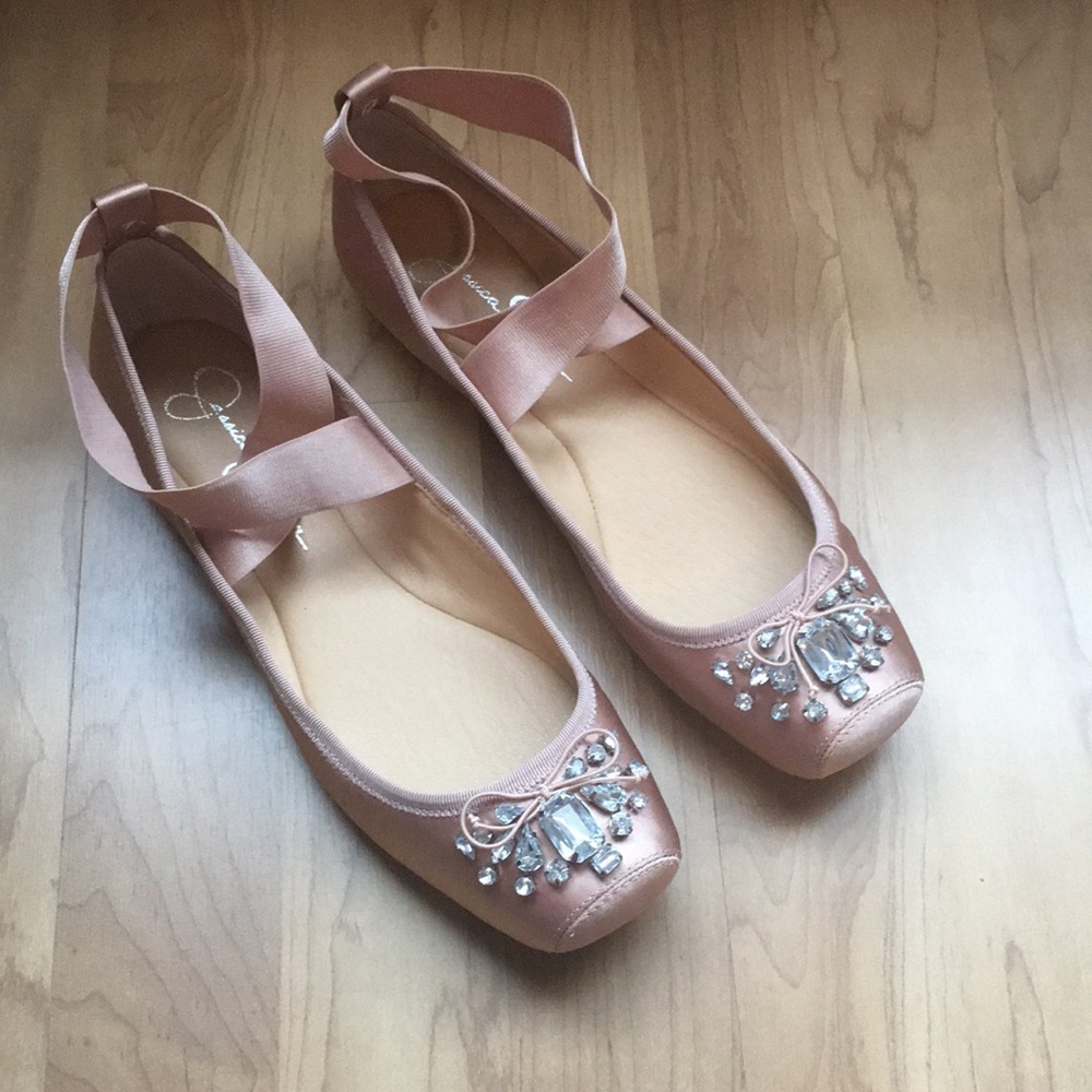 Jessica Simpson Miaha Ballet Flats Size 7.5